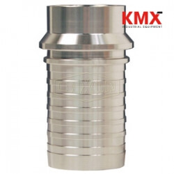 Dixon Sanitary Style Crimp Stem Tube Weld End x Hose Shank CTER200