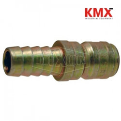 DQC E-Series Straight Through Interchange Hose Barb Plug E2S2