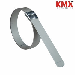 Center Punch Band Clamp Pre-formed, Galvanized, 3