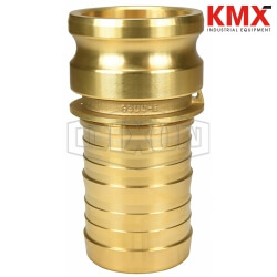 Global Crimp Style Cam & Groove Type E adapter x hose shank G300-E-BRCR