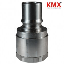 DQC H-Series ISO-B High Volume Female Plug H12F12-SS