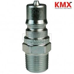 DQC H-Series ISO-B Male Plug H4M6-S