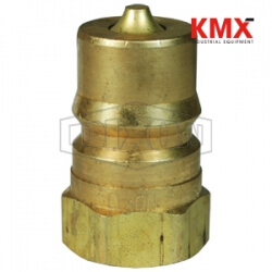 DQC HS-Series ISO-B Steam Interchange Female Plug HS2F2-B