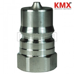 DQC HS-Series ISO-B Steam Interchange Female Plug HS8BF8-S