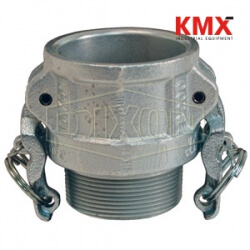 Boss-Lock Cam & Groove Type B Coupler x Male NPT IB100