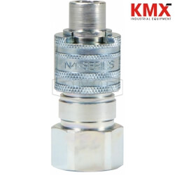 Dix-Lock® N-Series Bowes Interchange Female Threaded Plug N4BF6