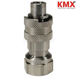 Dix-Lock® N-Series Bowes Interchange Female Thread Plug N4F8-SS