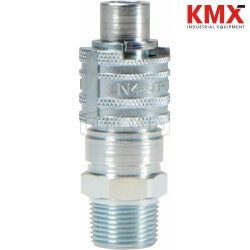 Dix-Lock® N-Series Interchange Male Head x Male Threaded End Plug N4M6