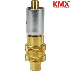 Dix-Lock® N-Series Bowes Interchange Coupler with Ferrule Male Head N4S4-B-WF
