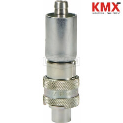 Dix-Lock® N-Series Bowes Interchange Coupler with Ferrule Male Head N4S4-WF