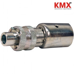 Dix-Lock® N-Series Bowes Interchange Coupler with Ferrule Male Head N4S6-WF