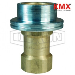 DQC HS-Series ISO-B Steam Interchange Female Coupler PS-12HF12-B