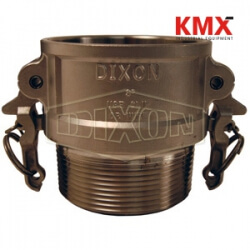 Boss-Lock Cam & Groove Type B Coupler x Male NPT RB100BL