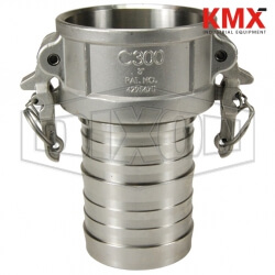 Boss-Lock Cam & Groove Type C Coupler x Hose Shank RC300BL