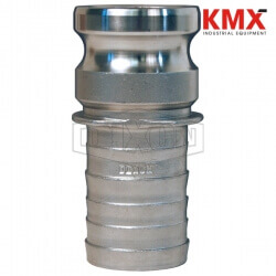 Boss-Lock Cam & Groove Notched Type E Adapter x Hose Shank RE150NO