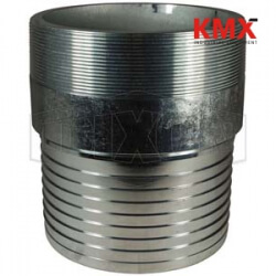 King Crimp® Style Short Combination Nipple Threaded End STC80CS