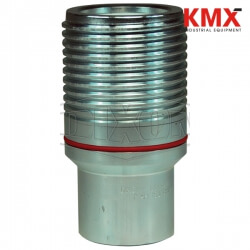 DQC WS-BOP Series High Pressure Wingstyle Female Plug WS8F8-SS-BOP