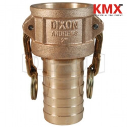 Dixon® Cam & Groove Type C Coupler x Hose Shank 250-C-BR