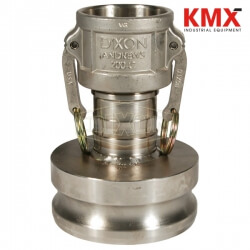 Dixon® Cam & Groove Jump Size Coupler x Adapter (Type DA) 2530-DA-SS