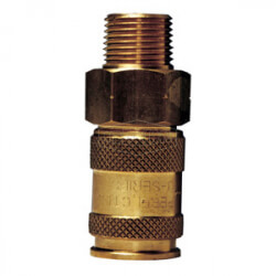 U-Series Universal Pneumatic Male Threaded Coupler 2UBM3-B