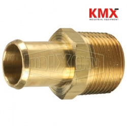 Male NPTF x Beaded Hose Barb 268B0504