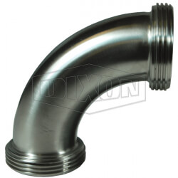Threaded Bevel Seat 90° Elbow B2C-G250