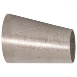 Unpolished Eccentric Weld Reducer B32W-R800600U