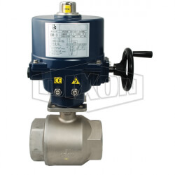 Electrically Actuated 2-Piece Stainless Ball Valve BV2HG-25011-EP