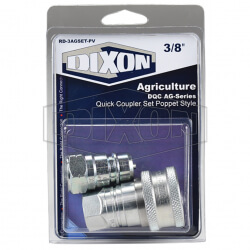 AG-Series Poppet Coupler and Plug Set RD-3AGSET-PV