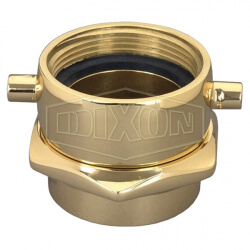 Open Snoot Brass Female Swivel Adapter- Pin Lug SF300NYFD-P