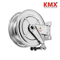 Hose reel 1/2 x 80', Air/Water, 1450 psi, Stainless steel 8534.200-55