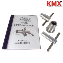 FloMAX FNBL Rebuild Tool (Poppet Spanner Wrench, Insertion Tool, Swivel Spanner Wrench, Rebuild Manual), FNBL-K0 FNBL/K0