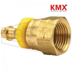 Female 45° SAE Swivel x Push-on Hose Barb 2840410C