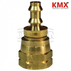 Female 45° SAE Swivel x Push-on Hose Barb 2841217CBC