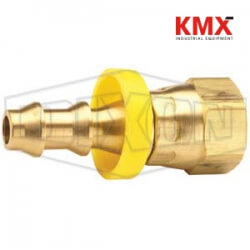 Female 45°SAE/37°JIC Swivel x Push-on Hose Barb 2870612C