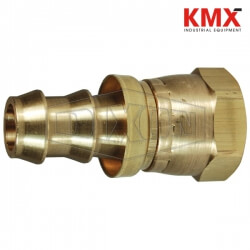 Female 45°SAE/37°JIC Swivel x Push-on Hose Barb 2870612CBC