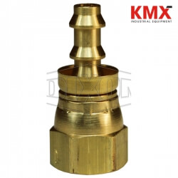 Female 37° JIC Swivel x Push-on Hose Barb 2880609CBC