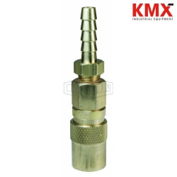 DQC CM-Series Industrial Mold Interchange Valved Coupler Hose Barb 2CMS2.5-B