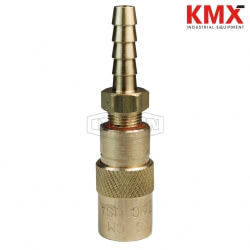 DQC CM-Series Industrial Mold Interchange Unvalved Coupler Hose Barb 2CMS3-B-E