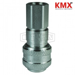 D-Series Pneumatic Automatic Female Threaded Coupler 2DF2-S
