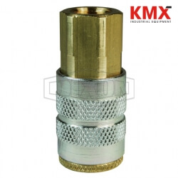 F-Series Pneumatic Manual Female Threaded Coupler 2FF2-B