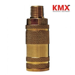 L-Series Lincoln Pneumatic Male Threaded Coupler 2LM2-B