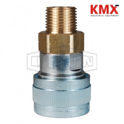 SHD-Series Schrader Pneumatic Male Threaded Coupler 2SHDM2