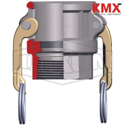 Dixon® Cam & Groove Type D Coupler x Female NPT 300-D-BR