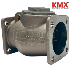 Bayco Classic 3000 Series Swing Check Valve Square TTMA Flange 3001SQ-S