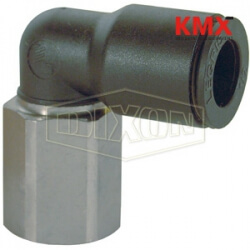 Legris Nylon/Nickel-Plated Brass Push-In Female Elbow 30090414