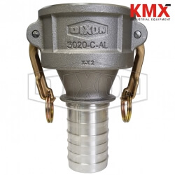 Cam & Groove Reducing Type C Coupler x Hose Shank 3020-C-AL
