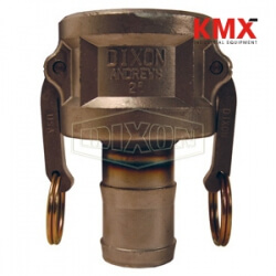 Cam & Groove Reducing Type C Coupler x Hose Shank 3025-C-SS