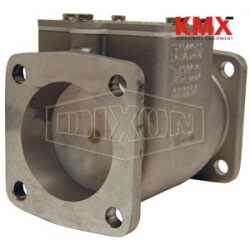 Bayco High Flow Series Swing Check Valve Square TTMA Flange 3030SQ-SSP