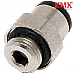 Metric Push-In Male Connector BSPP 31010810